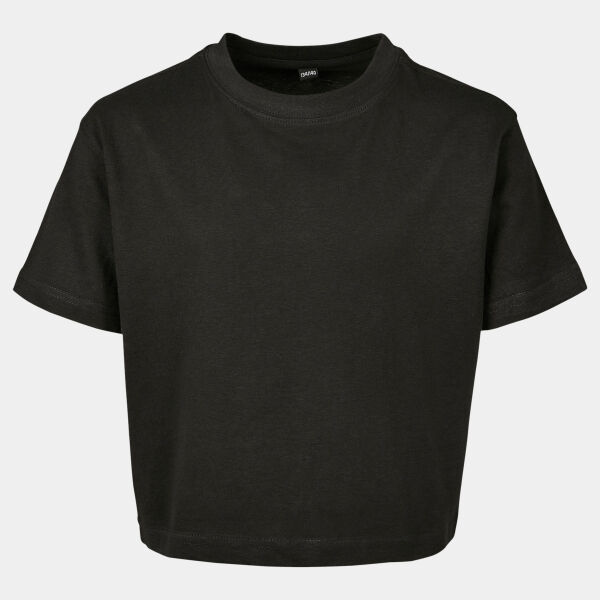 Girls cropped Jersey tee Thumbnail