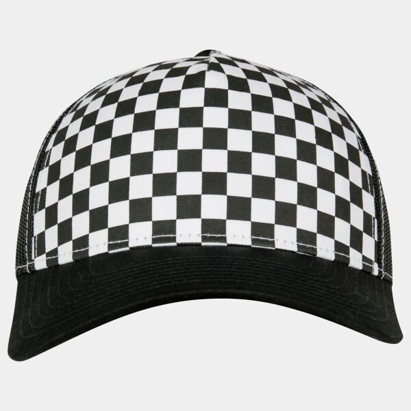Checkerboard retro trucker (6506CB) Thumbnail