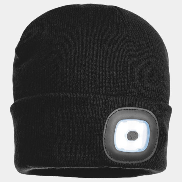 Beanie LED headlight USB rechargeable (B029) Thumbnail
