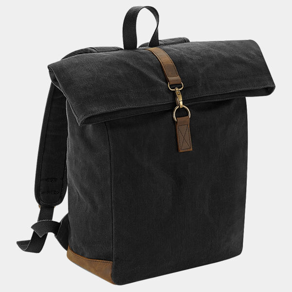 Heritage waxed canvas backpack Thumbnail